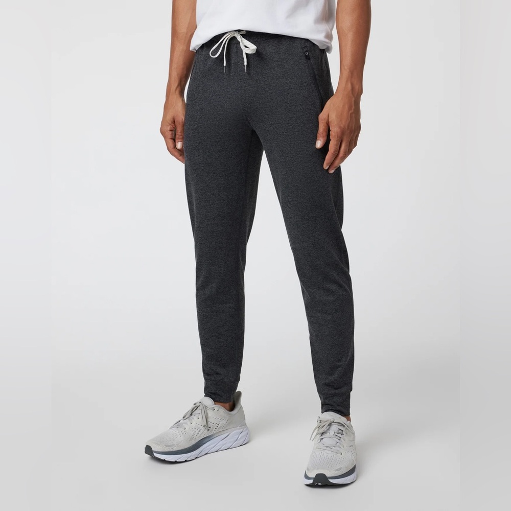 Men’s Vuori Ponto Performance Jogger L Charcoal Heather